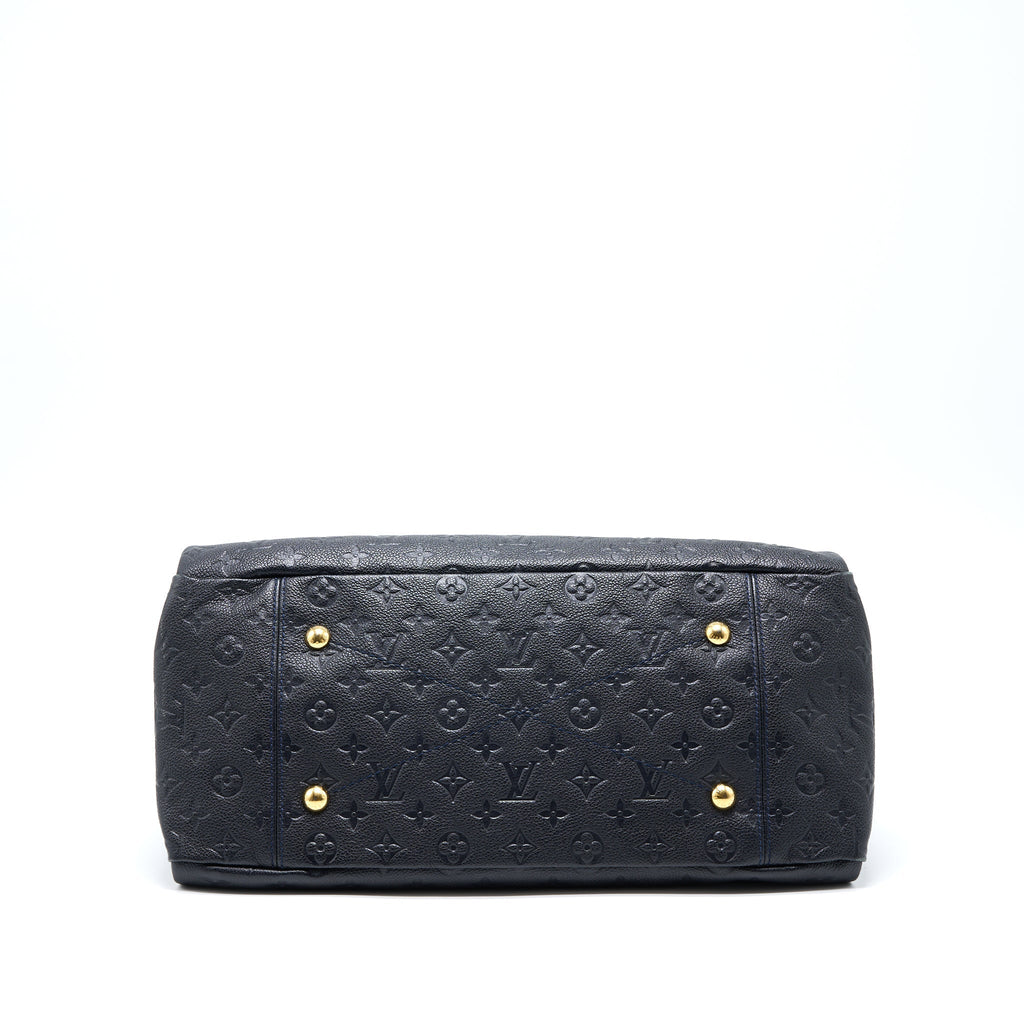 LOUIS VUITTON ARTSY MM EMPREINTE BLACK GHW