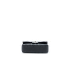 CHANEL SMALL CLASSIC FLAP BAG CAVIAR BLACK SHW
