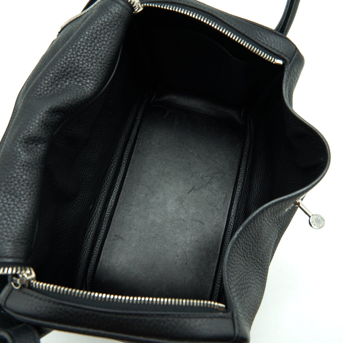 Hermes Lindy 30 Clemence Black SHW