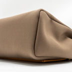 Hermes Herbag31 zip bag canvas / hunter etoupe / natural sable GHW