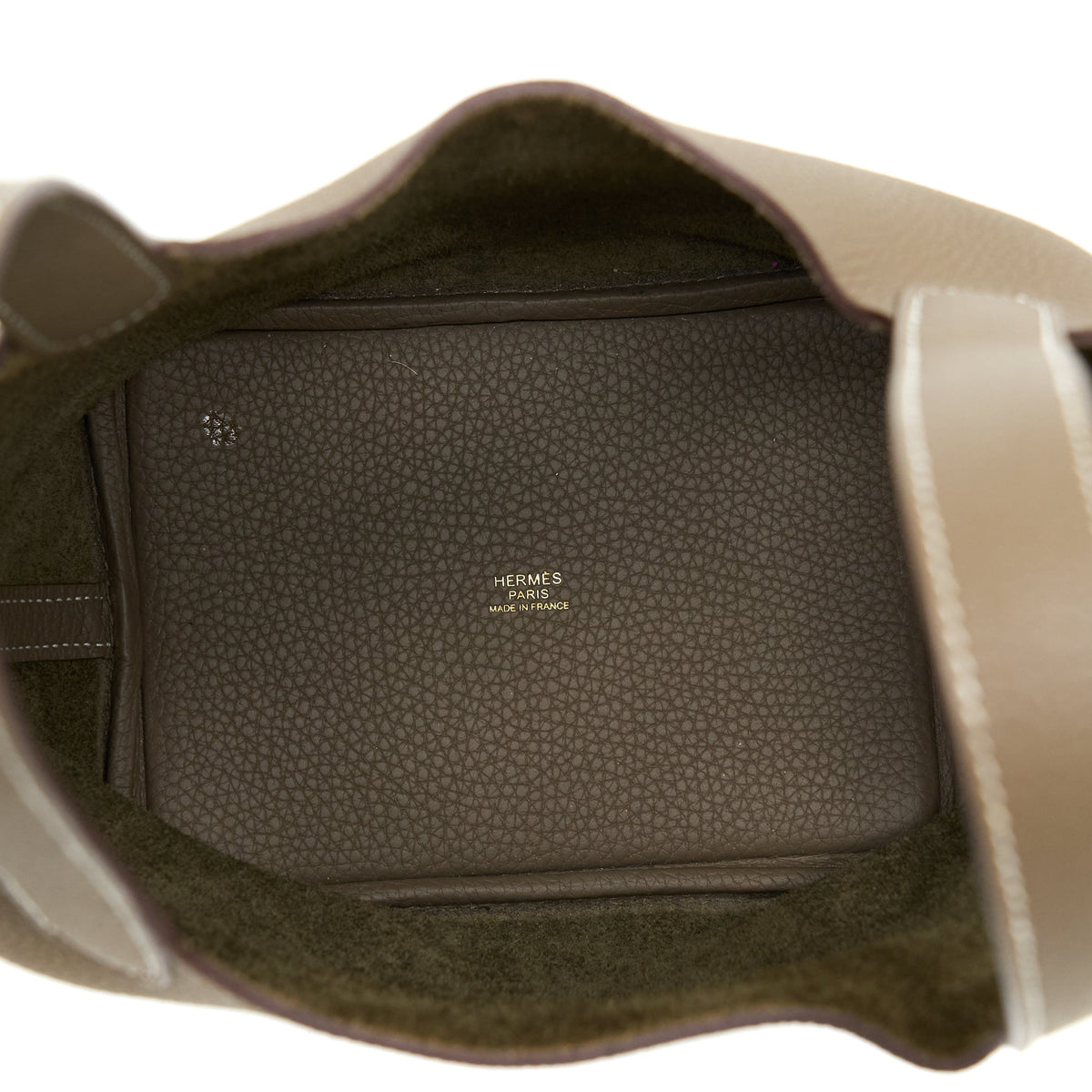Hermes Picotin 18 Lock Bag Etoupe GHW