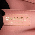 CHANEL MEDIUM BOY BAG GRAINED CALFSKIN PINK LGHW