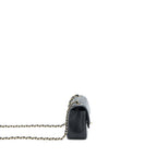 CHANEL CLASSIC MINI RECTANGULAR FLAP BAG LAMBSKIN BLACK LGHW (MICROCHIP)