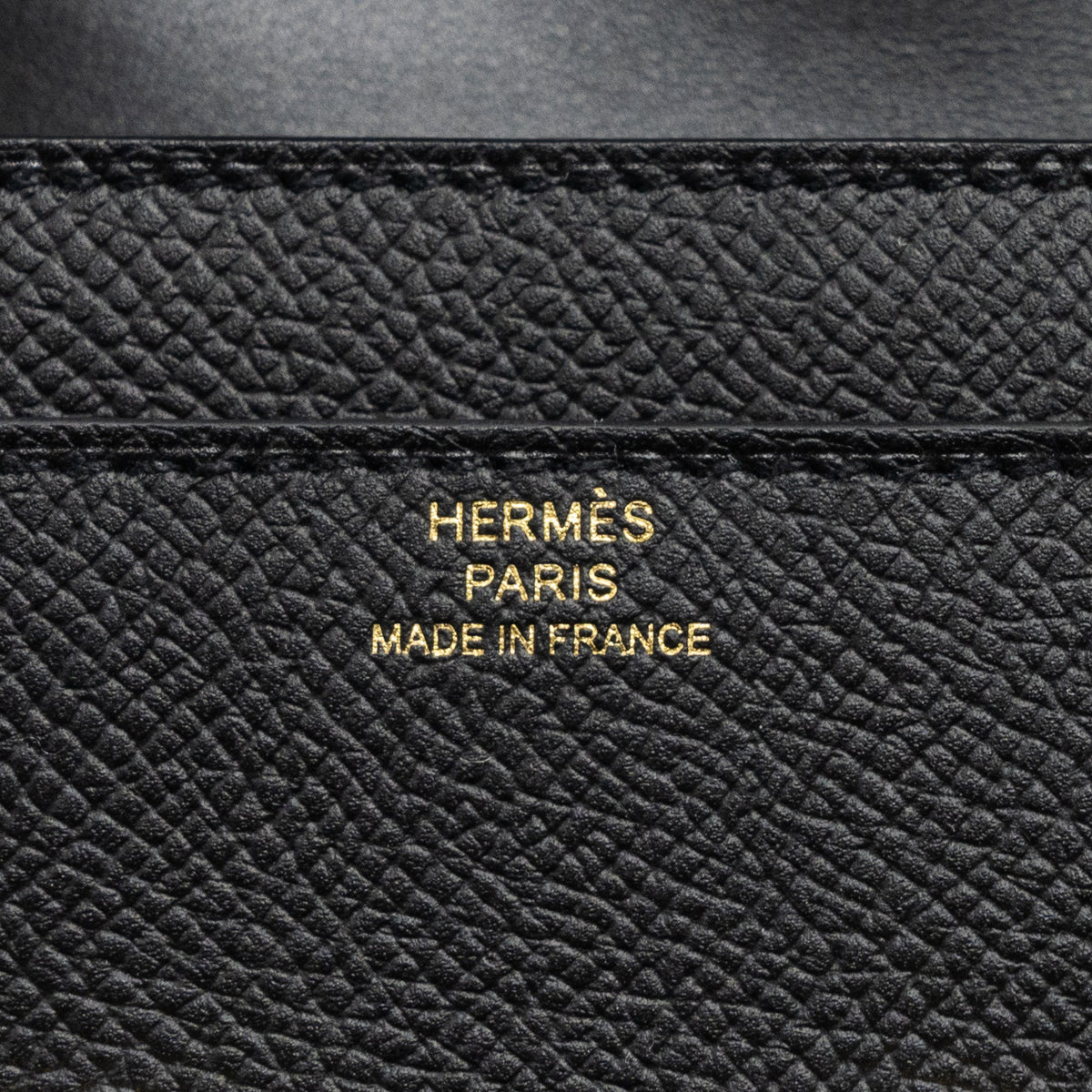 HERMES CONSTANCE TO GO EPSOM BLACK GHW STMAP B