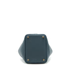 Hermes picotin 18 Lock Bag Vert Cypres GHW with an extra twilly
