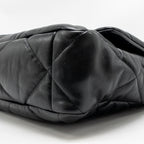 Chanel Medium 19 bag goatskin black multicolor hardware