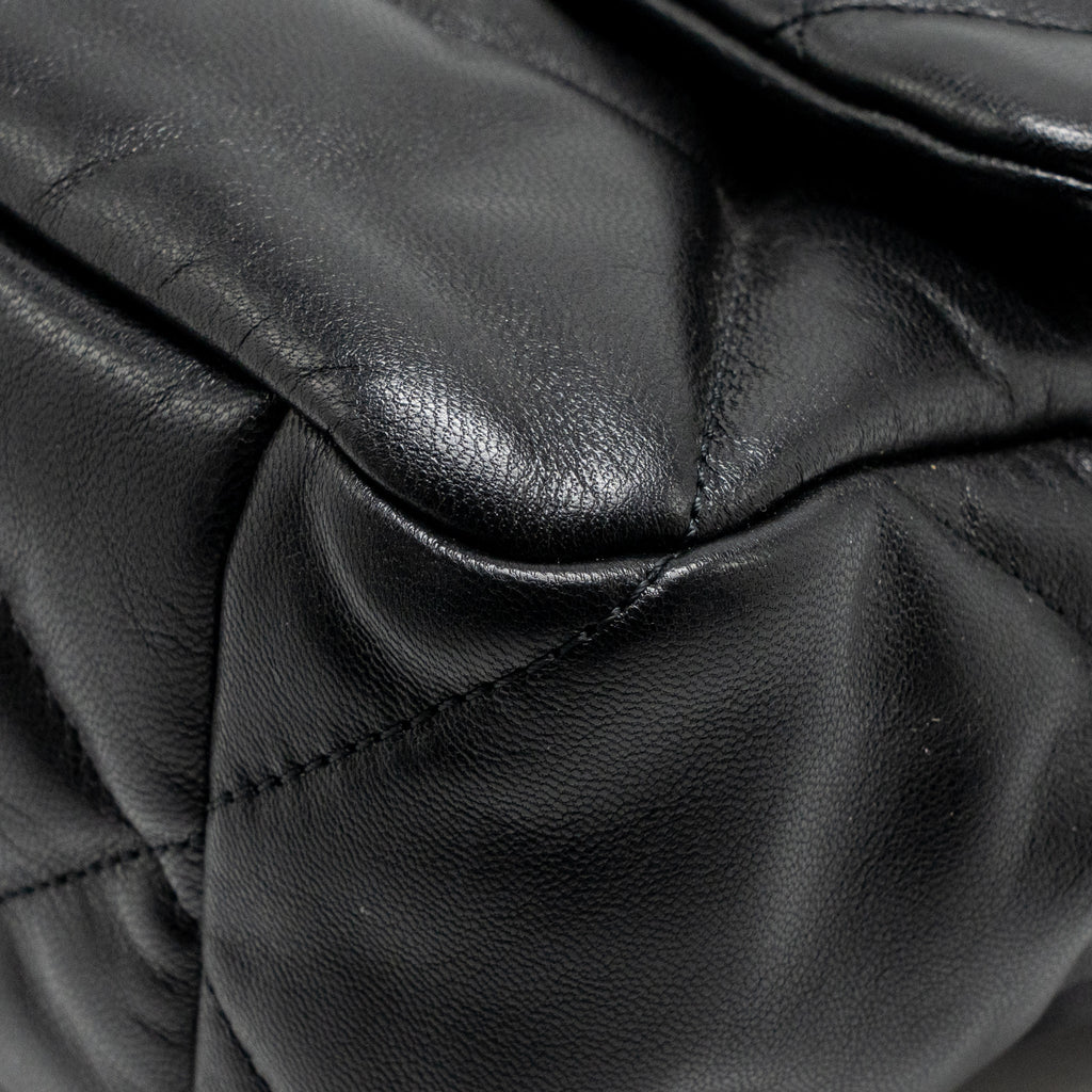 Chanel Medium 19 bag goatskin black multicolor hardware