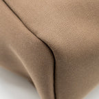 Hermes Herbag31 zip bag canvas / hunter etoupe / natural sable GHW