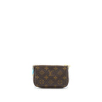 LOUIS VUITTON 2022 CHRISTMAS LIMITED MINI POCHETTE ACCESSORIES MONOGRAM CANVAS TOKYO BOUTIQUE GHW