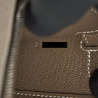 Hermes kelly to go Chevre Mysore Etoupe SHW