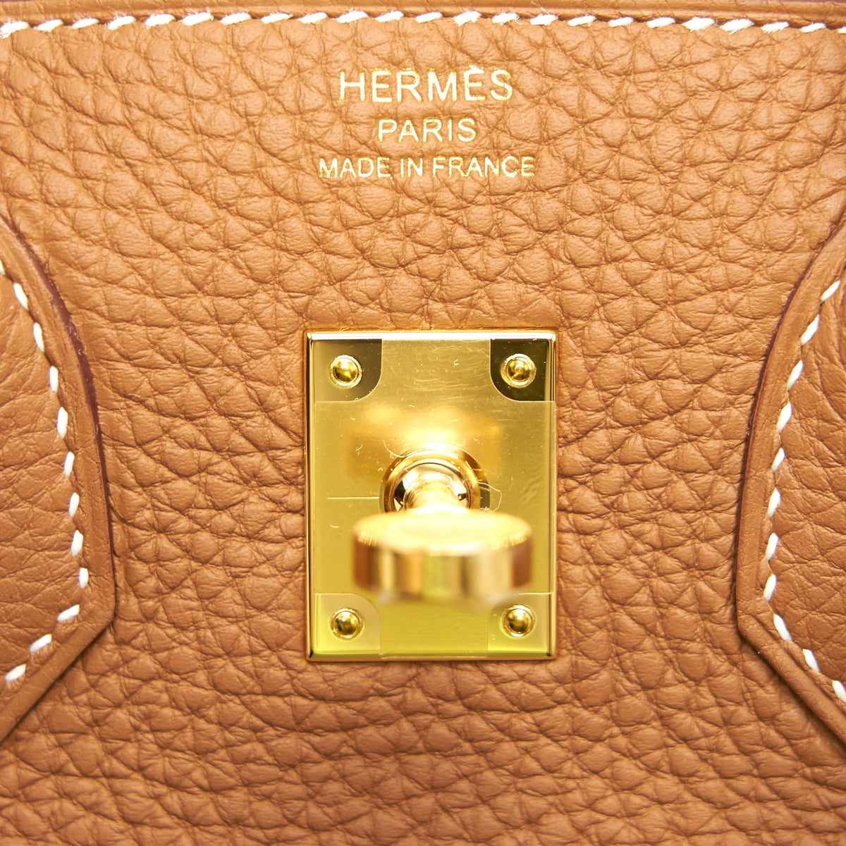 HERMES BIRKIN25 TOGO GOLD WITH GHW