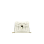 BVLGARI SERPENTI FOREVER CROSSBODY BAG WHITE