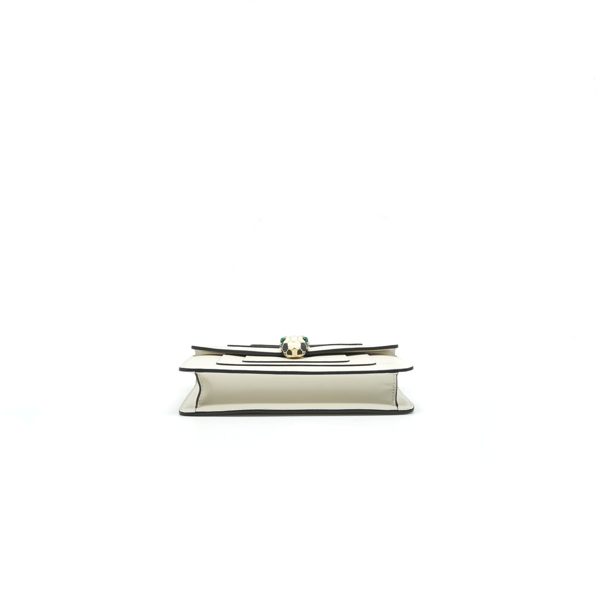 BVLGARI SERPENTI FOREVER CROSSBODY BAG WHITE