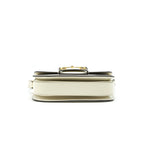 GUCCI HORSEBIT 1955 SMALL SHOULDER BAG WHITE LEATHER