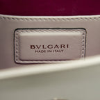 BVLGARI SERPENTI FOREVER CROSSBODY BAG WHITE
