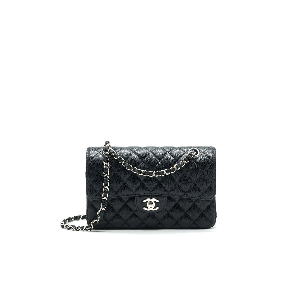 CHANEL CLASSIC SMALL DOUBLE FLAP CAVIAR