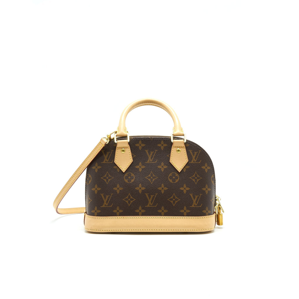 LOUIS VUITTON ALMA BB MONOGRAM CANVAS