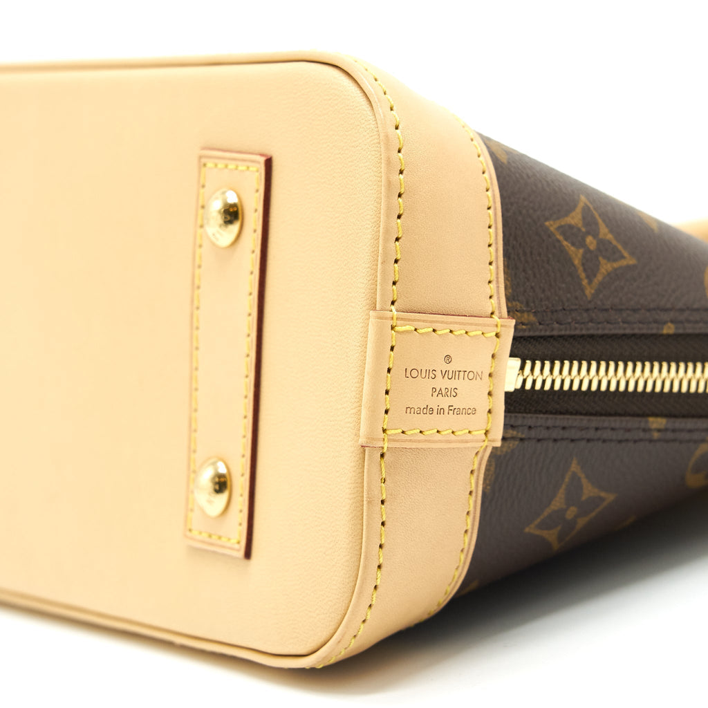 LOUIS VUITTON ALMA BB MONOGRAM CANVAS