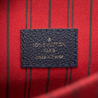 LOUIS VUITTON POCHETTE METIS MONOGRAM EMPREINTE LEATHER MARINE ROUGE