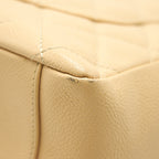 CHANEL CAVIAR GRAND SHOPPING TOTE GST BEIGE