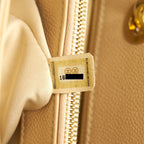 CHANEL CAVIAR GRAND SHOPPING TOTE GST BEIGE