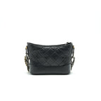CHANEL SMALL GABRIELLE HOBO BAG BLACK