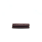 CHANEL BURGUNDY WALLET ON CHAIN CAVIAR GHW