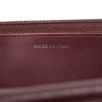 CHANEL BURGUNDY WALLET ON CHAIN CAVIAR GHW