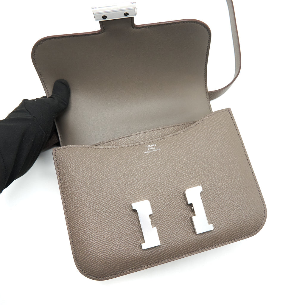 HERMES CONSTANCE MINI GRIS ETAIN SHW YEAR 2020