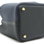HERMES PICOTIN 18 BLEU NUIT/NOIR/BLUE FRIDA