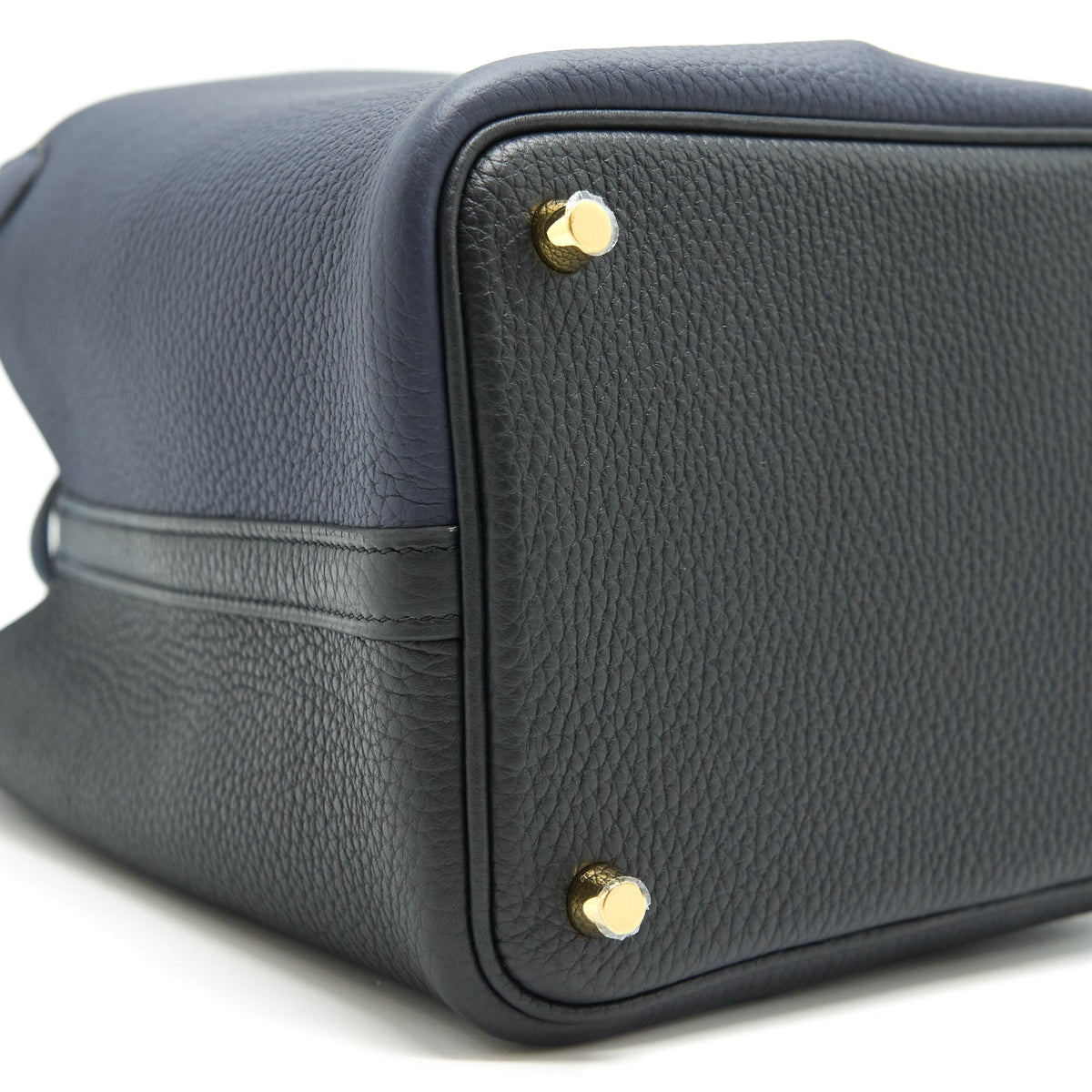 HERMES PICOTIN 18 BLEU NUIT/NOIR/BLUE FRIDA
