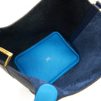 HERMES PICOTIN 18 BLEU NUIT/NOIR/BLUE FRIDA