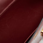 HERMES CONSTANCE ELAN ALLIGATOR BURGUNDY LIZARD GOLD HARDWARE