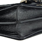 GUCCI DIONYSUS GG MEDIUM VELVET BLACK SHOULDER BAG