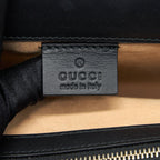 GUCCI DIONYSUS GG MEDIUM VELVET BLACK SHOULDER BAG