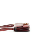 HERMES CONSTANCE ELAN ALLIGATOR BURGUNDY LIZARD GOLD HARDWARE