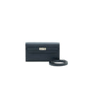 HERMES CLASSIC KELLY TO GO BLUE NUIT/ BLACK SHW