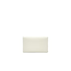 DIOR SADDLE POUCH WITH CHAIN WHITE GHW