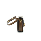 GUCCI 1955 HORSEBIT LEATHER SHOULDER BAG BROWN