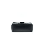 GUCCI GG MARMONT MATELASSÉ SHOULDER BAG BLACK
