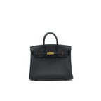 HERMES BIRKIN25 BLACK GHW
