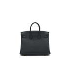 HERMES BIRKIN25 BLACK GHW