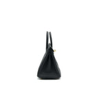 HERMES BIRKIN25 BLACK GHW