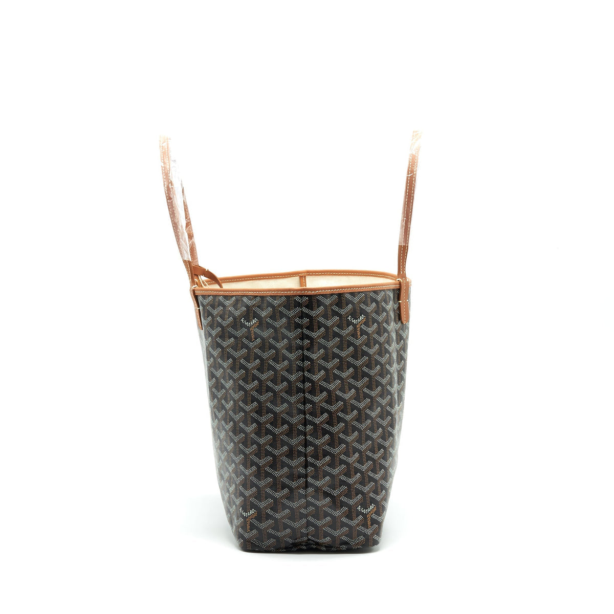 GOYARD SAINT LOUIS TOTE PM BROWN