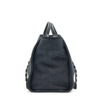 CHANEL MEDIUM DEAUVILLE TOTE IN BLACK GHW