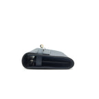 HERMES CLASSIC KELLY TO GO BLUE NUIT/ BLACK SHW