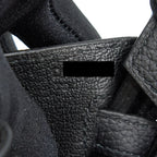 HERMES BIRKIN25 BLACK GHW