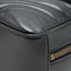 GUCCI GG MARMONT MATELASSÉ SHOULDER BAG BLACK