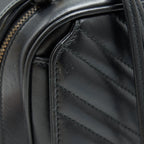 GUCCI GG MARMONT MATELASSÉ SHOULDER BAG BLACK