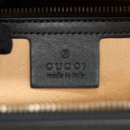GUCCI GG MARMONT MATELASSÉ SHOULDER BAG BLACK